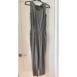 Uniqlo grey jumpsuit, size medium